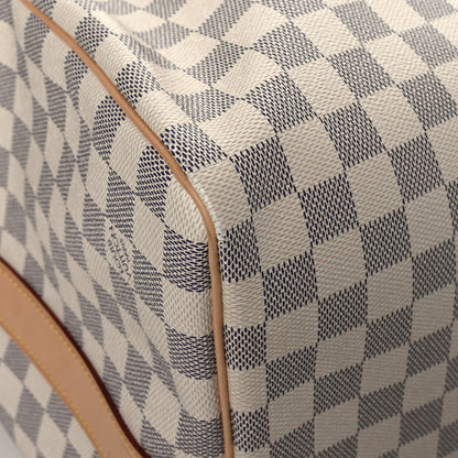 Louis Vuitton Damier Azur Keepall Bandouliere 55 7 of 10