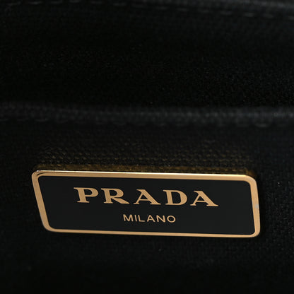 Prada Canapa Small Logo Tote Black 6 of 9