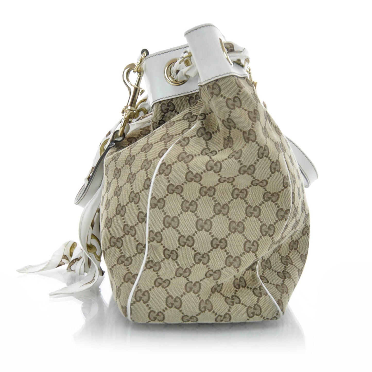 Monogram Positano Tote Ivory