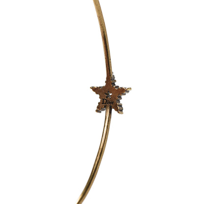 Christian Dior Metal J'Adior Hoop Earrings Aged Gold 5 of 6