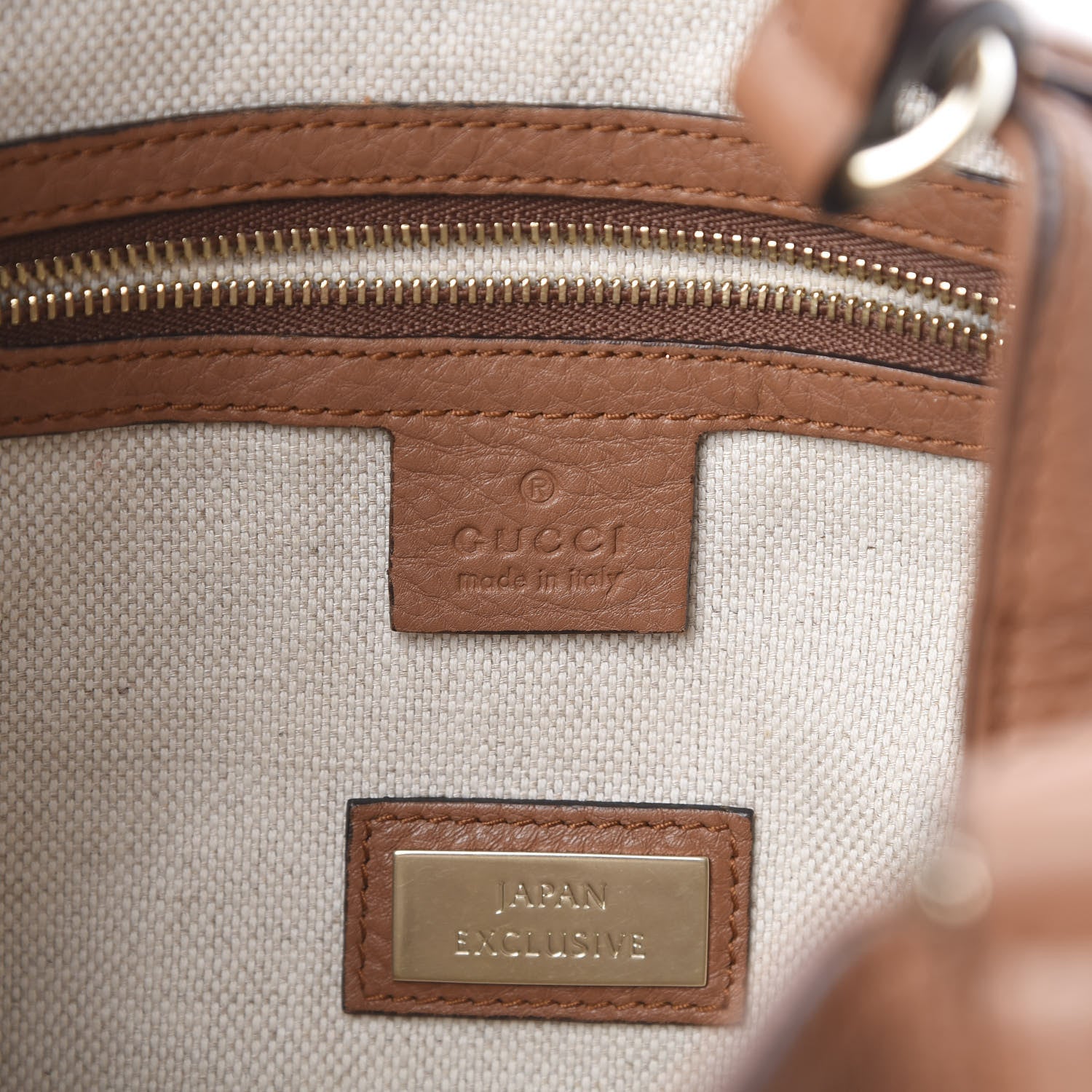 Gucci Pebbled Calfskin Small Soho Shoulder Bag Dusty Blush 6 of 17