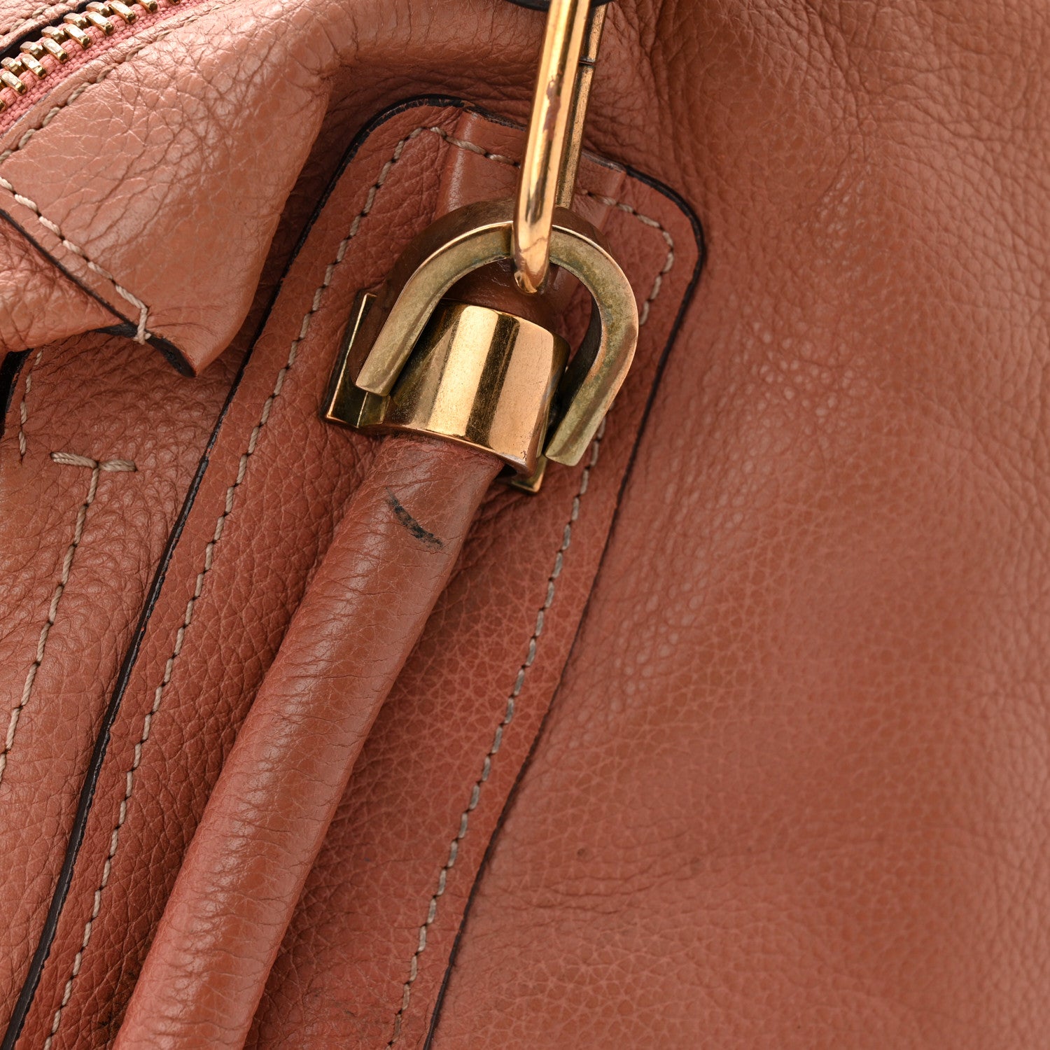 Chloe Calfskin Small Paraty Lychee 11 of 13