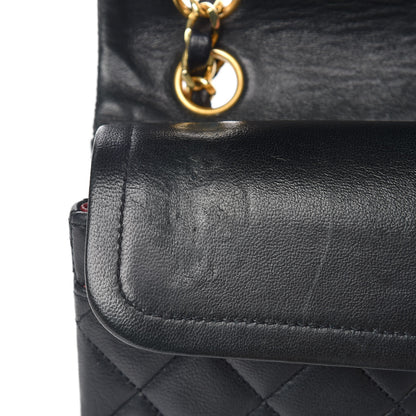 Chanel Lambskin Quilted Small Double Flap Black 11 of 17