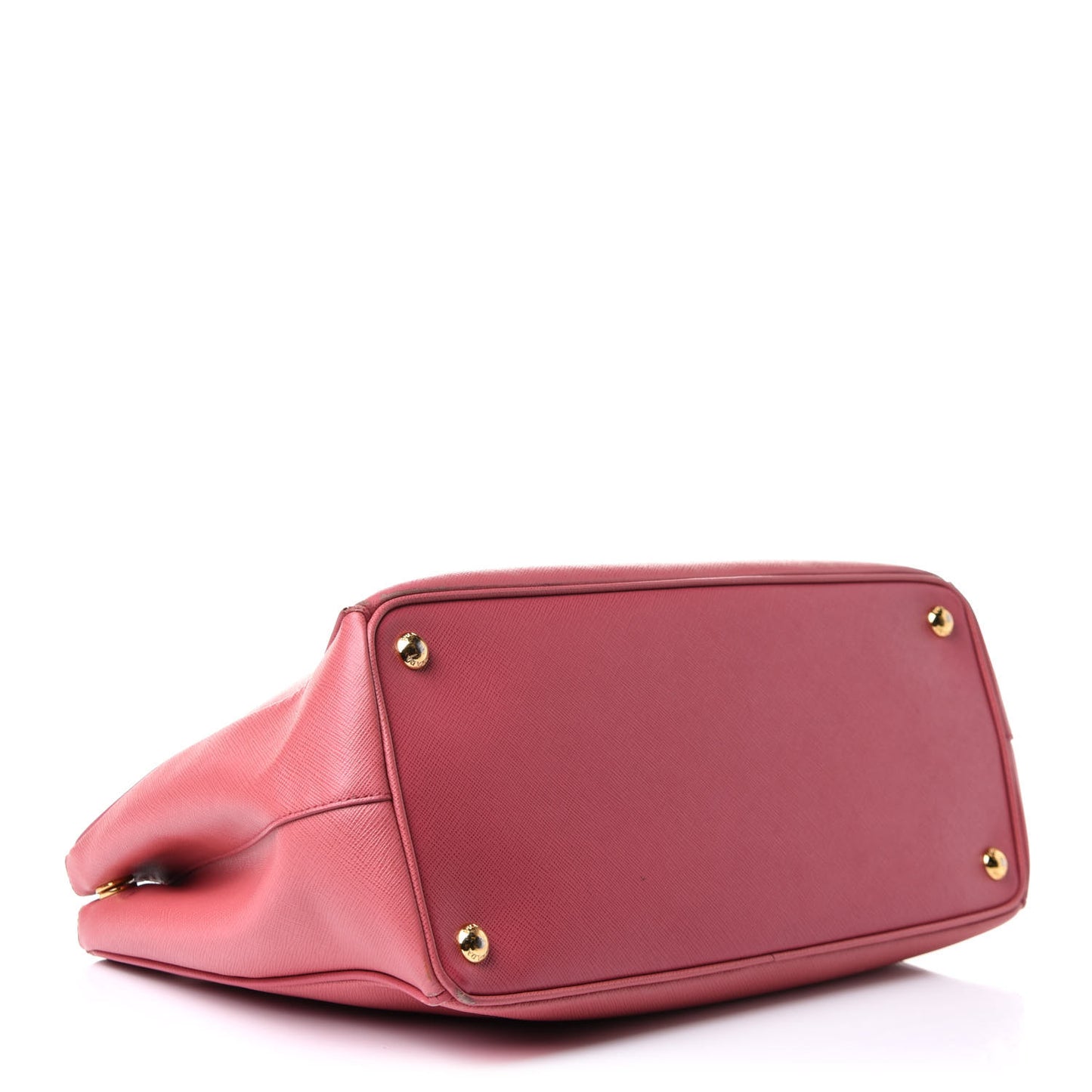 Saffiano Medium Galleria Double Zip Tote Geranio