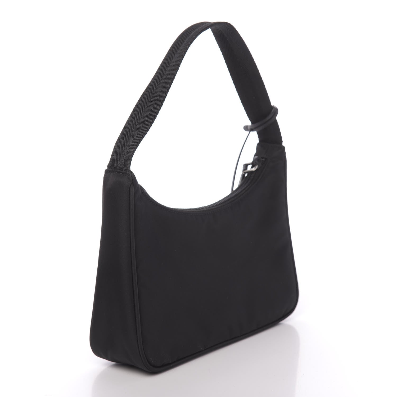 Prada Tessuto Nylon Mini Re-Edition 2000 Bag Black 3 of 10