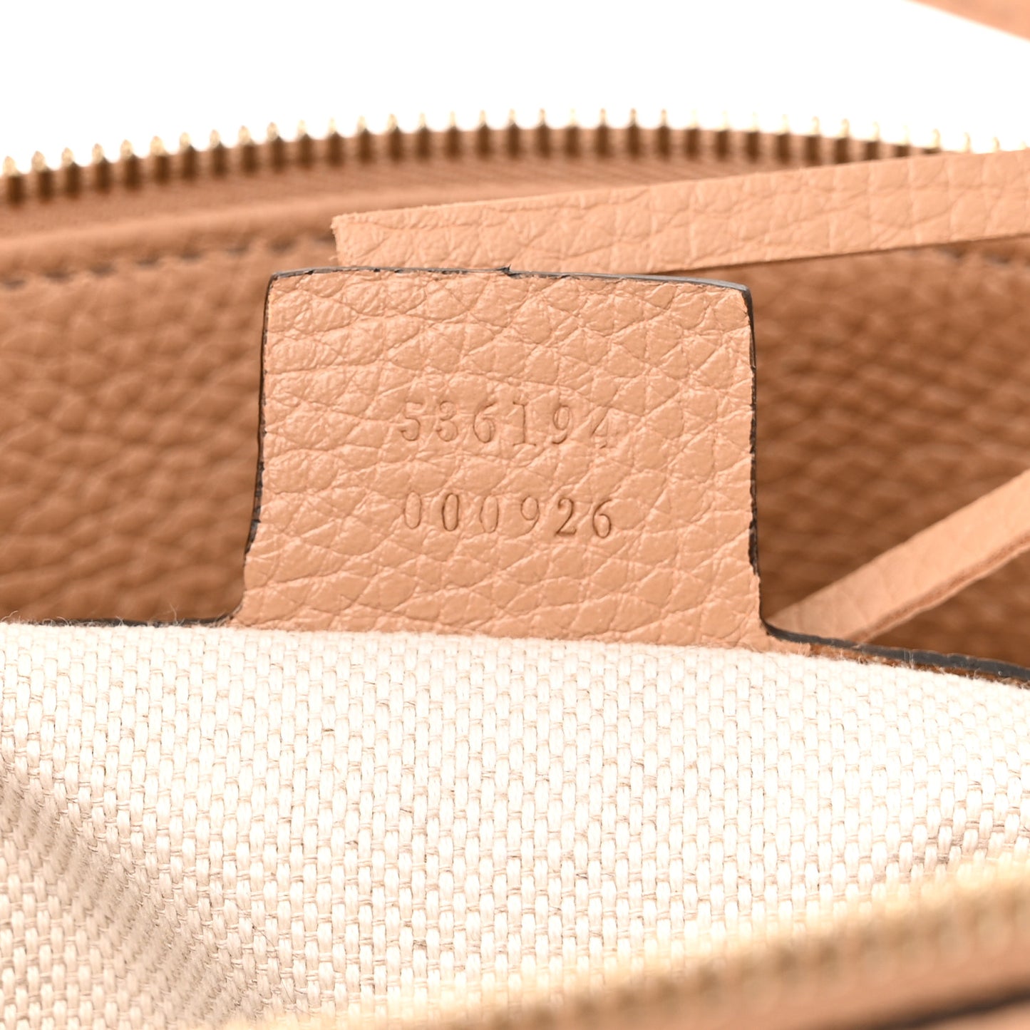 Pebbled Calfskin Large Soho Hobo Camelia