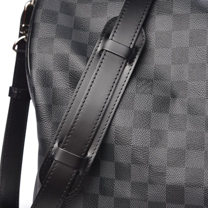 Louis Vuitton Damier Graphite Keepall Bandouliere 55 10 of 15