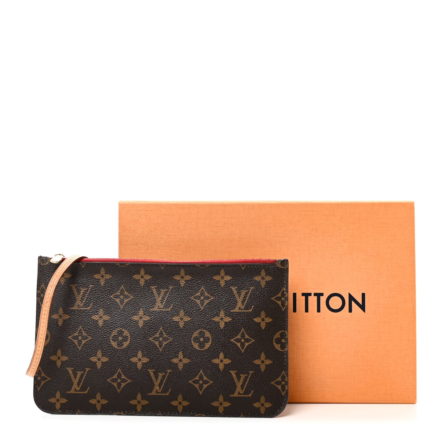 Monogram Neverfull MM GM Pochette Cherry