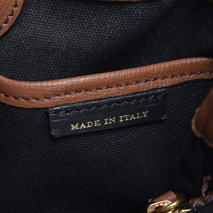 Burberry Grainy Calfskin House Check Small Banner Tote Tan 7 of 9