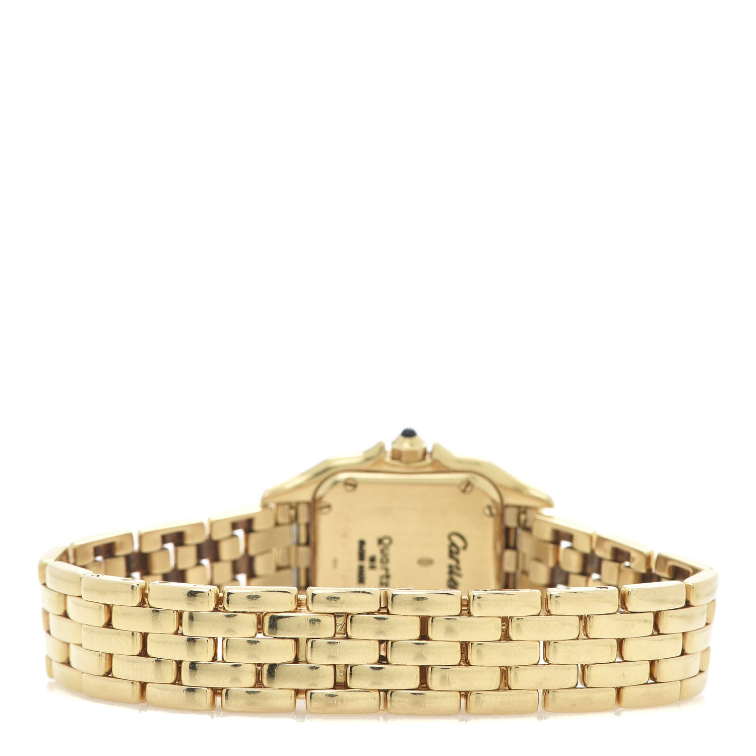 Cartier 18K Yellow Gold 22mm Panthere Quartz Watch 4 of 5