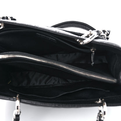 Chanel Caviar Quilted Grand Shopping Tote GST Black 5 of 10