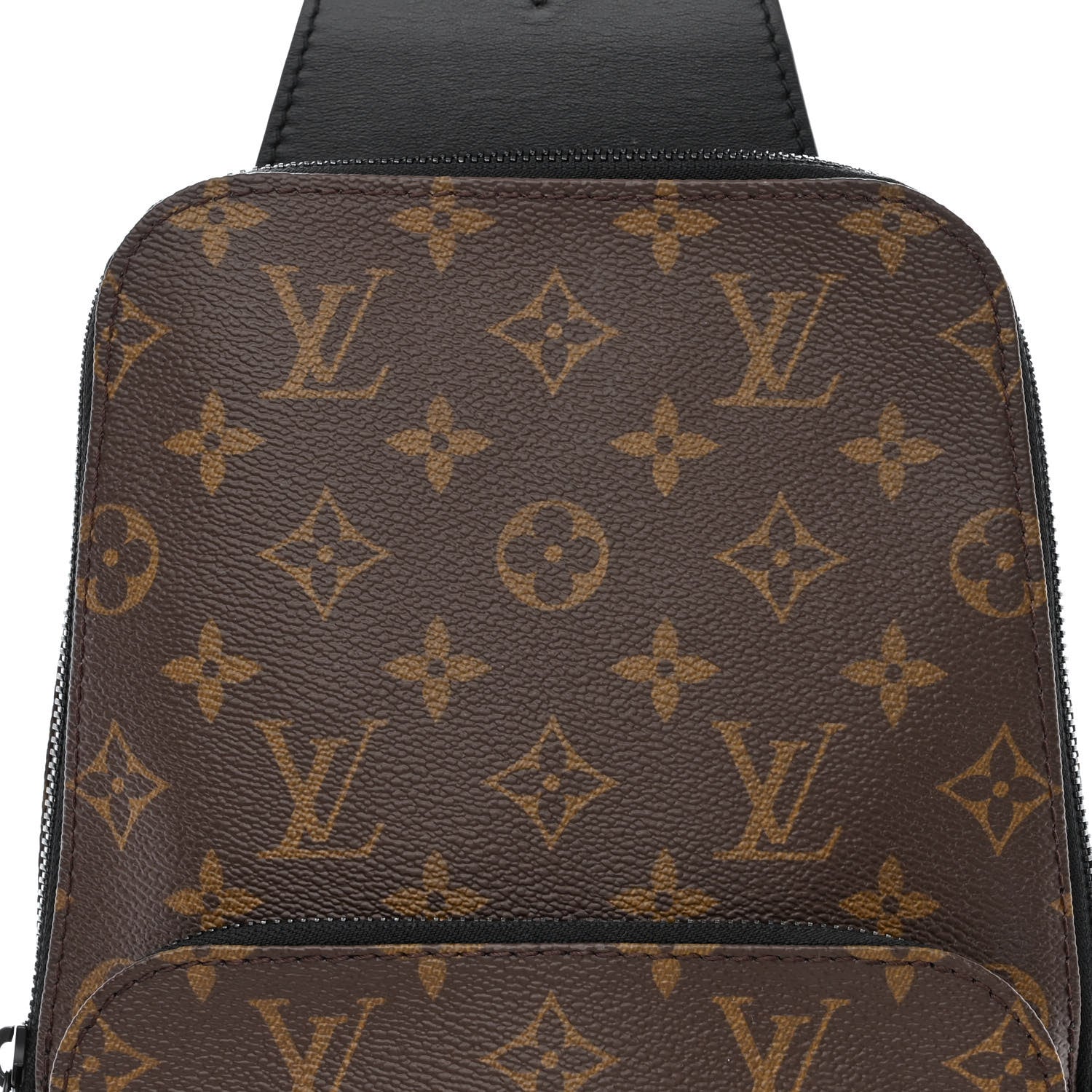 Louis Vuitton Monogram Macassar Avenue Sling Bag 8 of 10