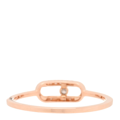 Messika 18K Rose Gold Diamond Move Uno Ring 54 6.75 3 of 5