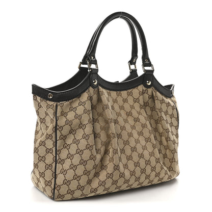 Gucci Monogram Medium Sukey Tote Dark Brown 3 of 10