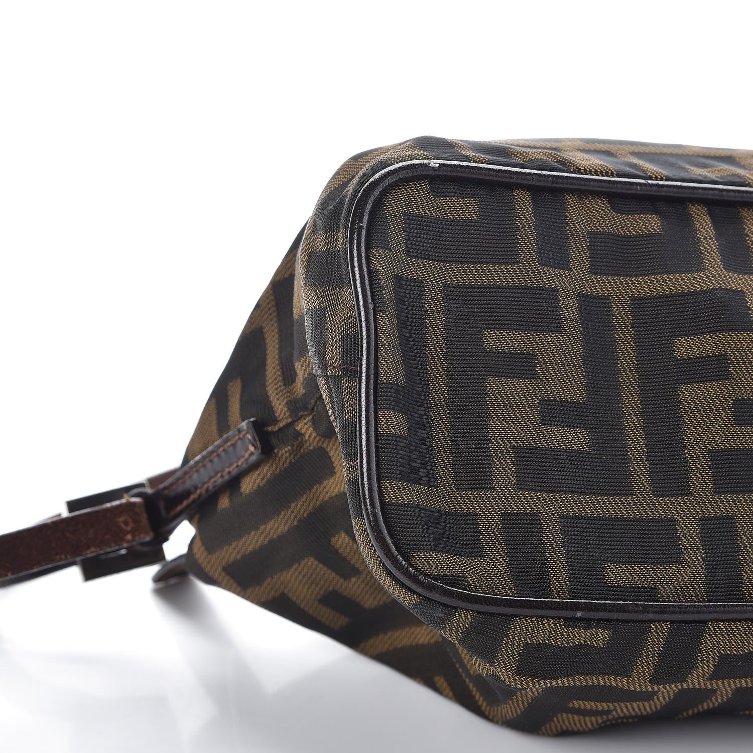 Fendi Zucca Shoulder Bag Tobacco 11 of 12