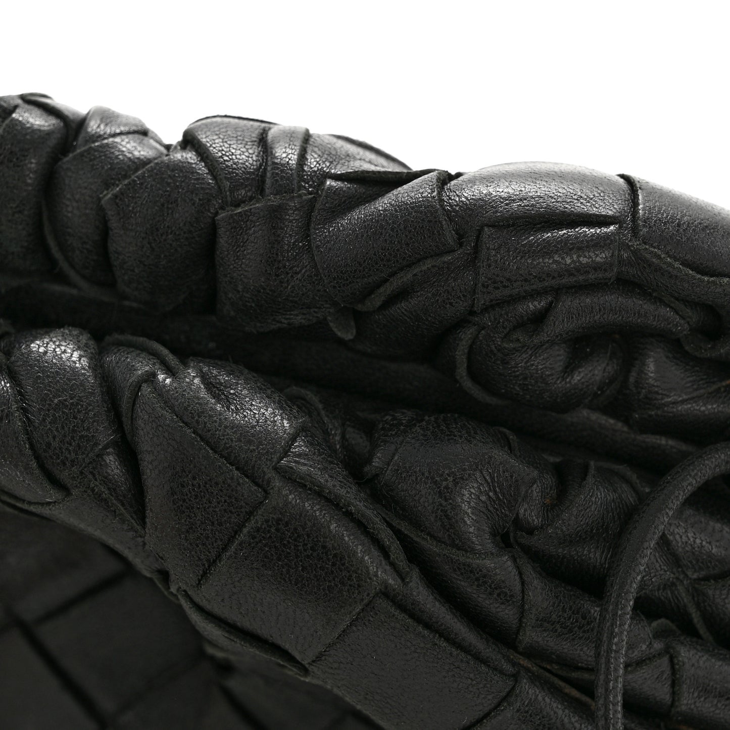 Nappa Intrecciato The Mini Pouch Black