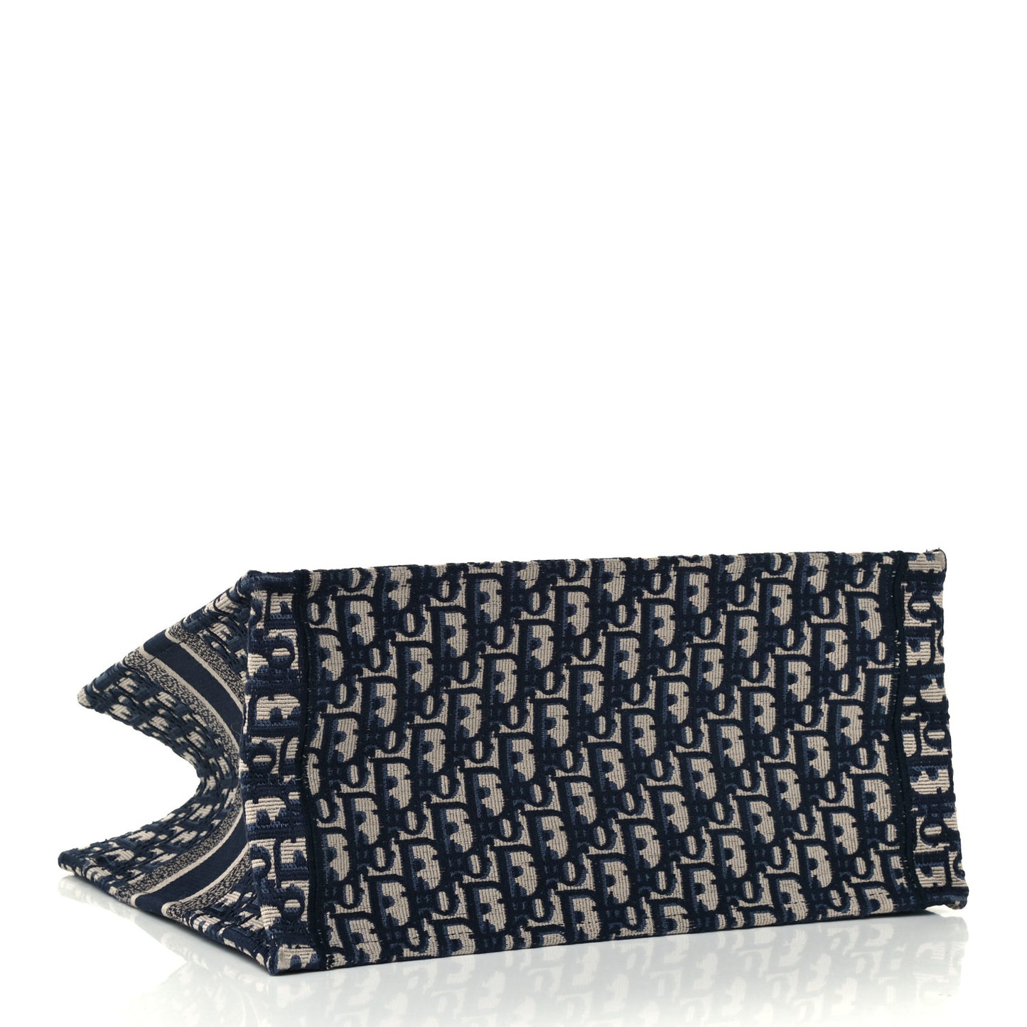 Oblique Medium Book Tote Blue Multicolor