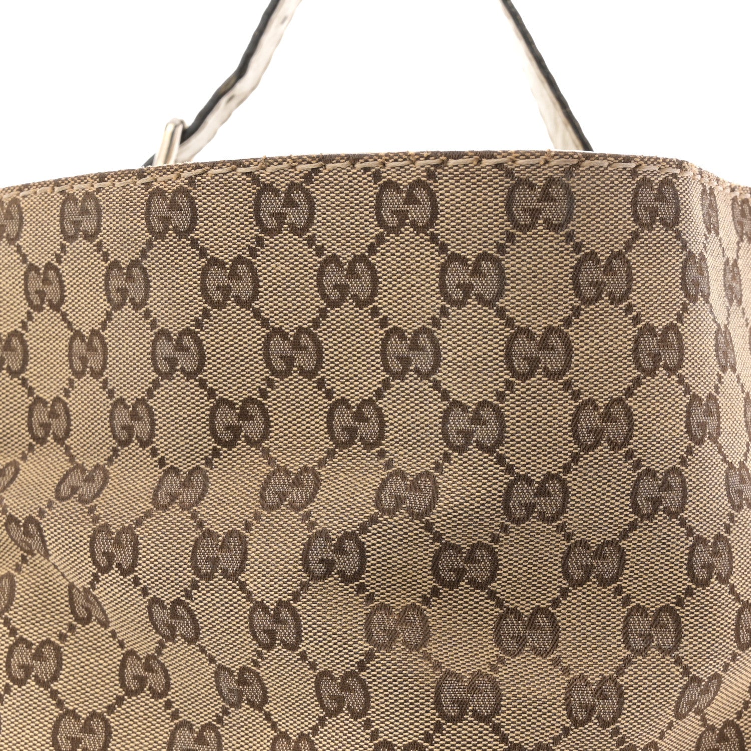 Gucci Monogram Medium Charlotte Hobo Off White 8 of 11