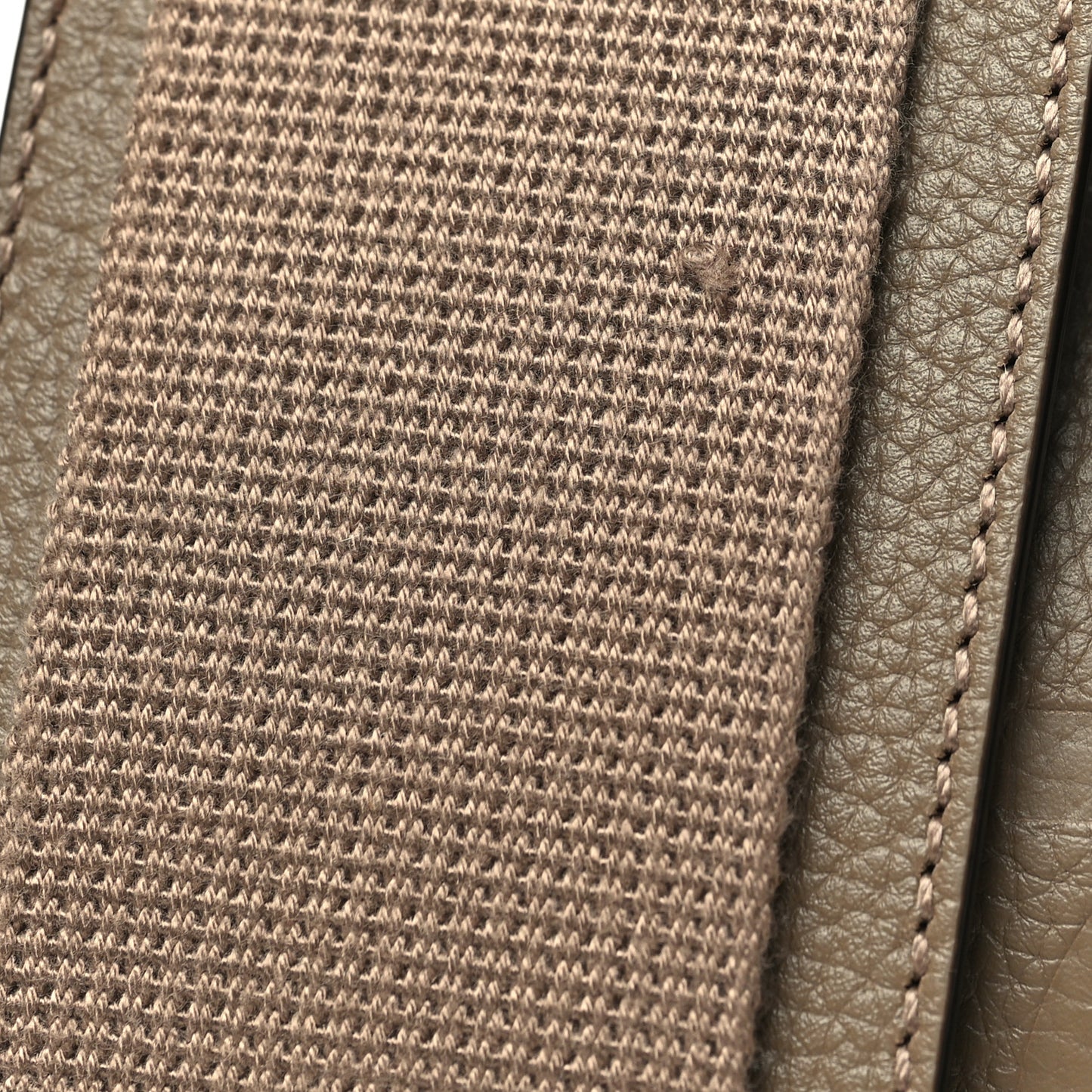 Piuma Calfskin Jumbo GG Embossed Mini Duffle Bag Good Taupe