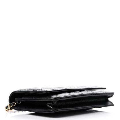 Chanel Caviar Quilted Wallet on Chain WOC Black 4 of 10