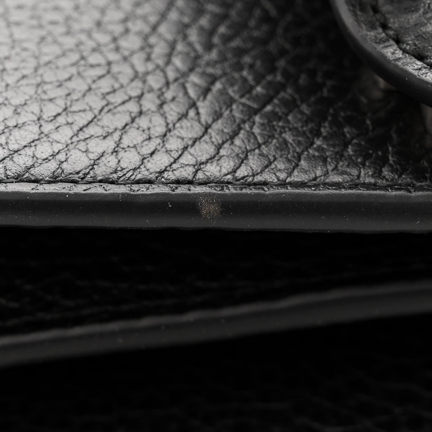 Pebbled Calfskin Small Dionysus Shoulder Bag Black