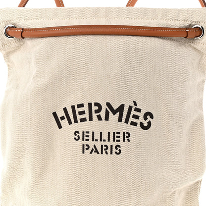 Hermes Toile Swift Maline Bag Gold Craie 8 of 11