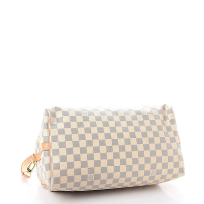 Louis Vuitton Damier Azur Speedy Bandouliere 35 5 of 20