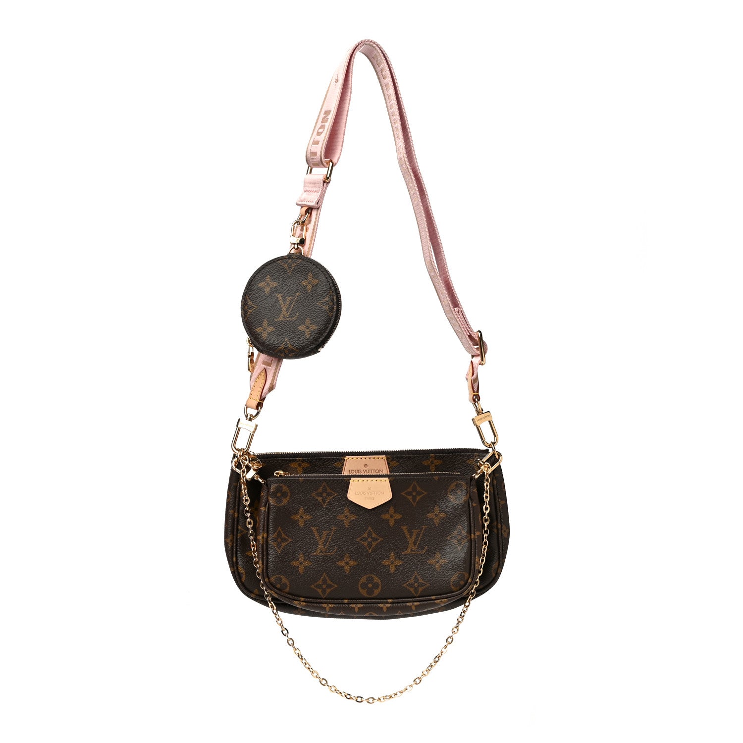 Louis Vuitton Monogram Multi Pochette Accessories Rose Clair 1 of 14