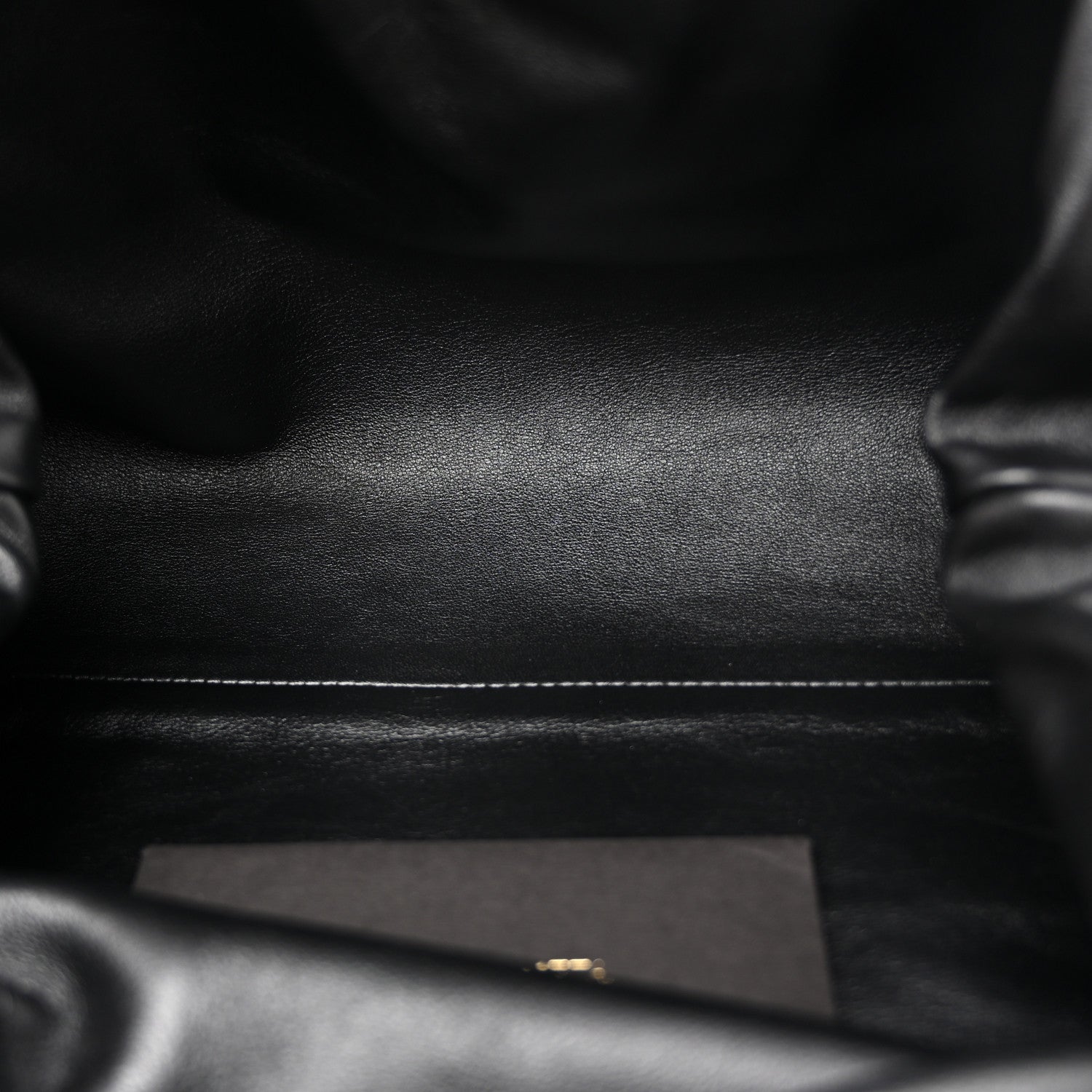 Bottega Veneta Smooth Butter Calf The Pouch Oversized Clutch Black 5 of 10