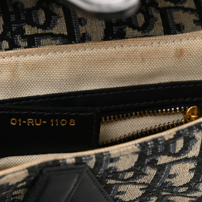 Christian Dior Oblique Saddle Bag Blue 7 of 11