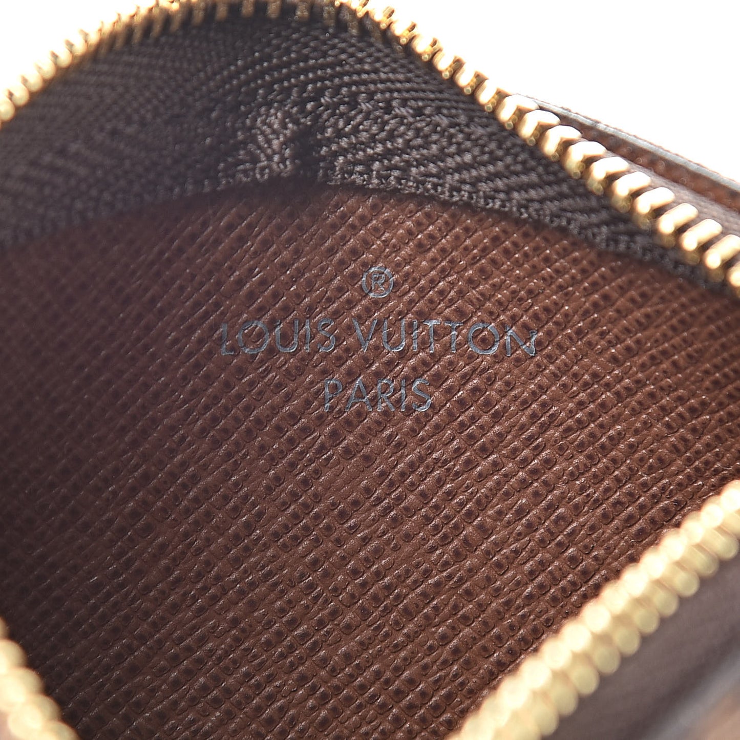 Monogram Key Pouch