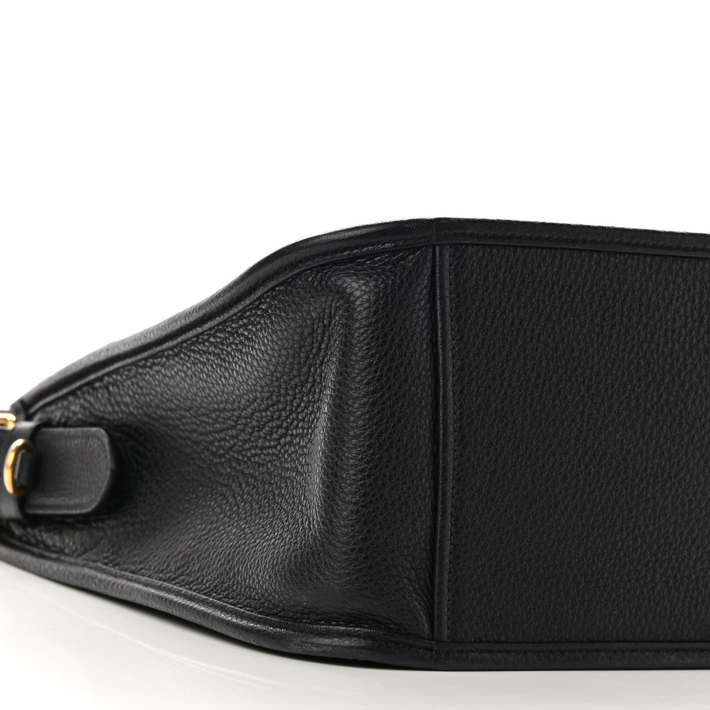 Vitello Daino Hobo Messenger Bag Black