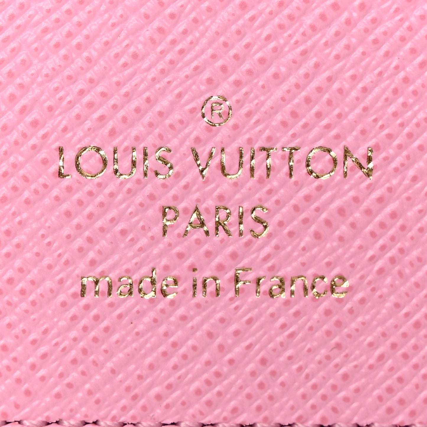 Monogram 2022 Christmas Animation Paris Passport Cover Pink