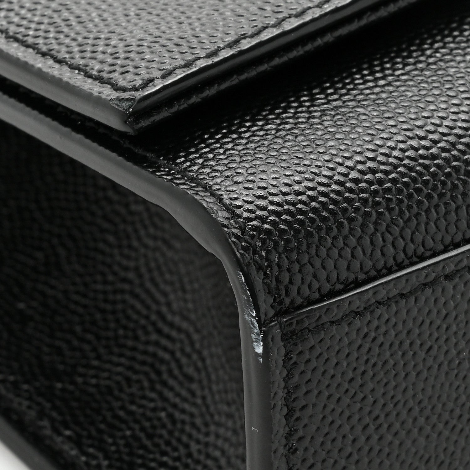 Saint Laurent Grain De Poudre Medium Classic Monogram Kate Tassel Satchel Black 11 of 14