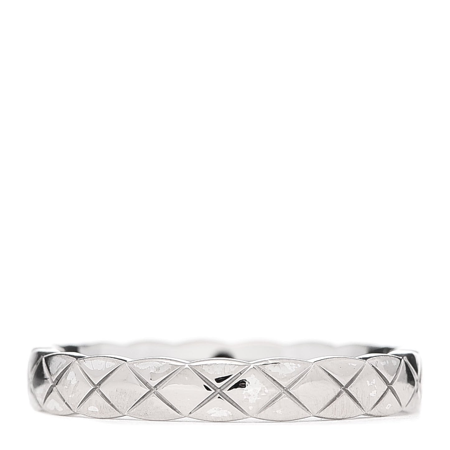 18K White Gold Mini Coco Crush Ring 54 6.75