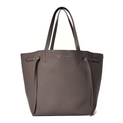Celine Soft Grained Calfskin Small Belt Cabas Phantom Taupe 1 of 4
