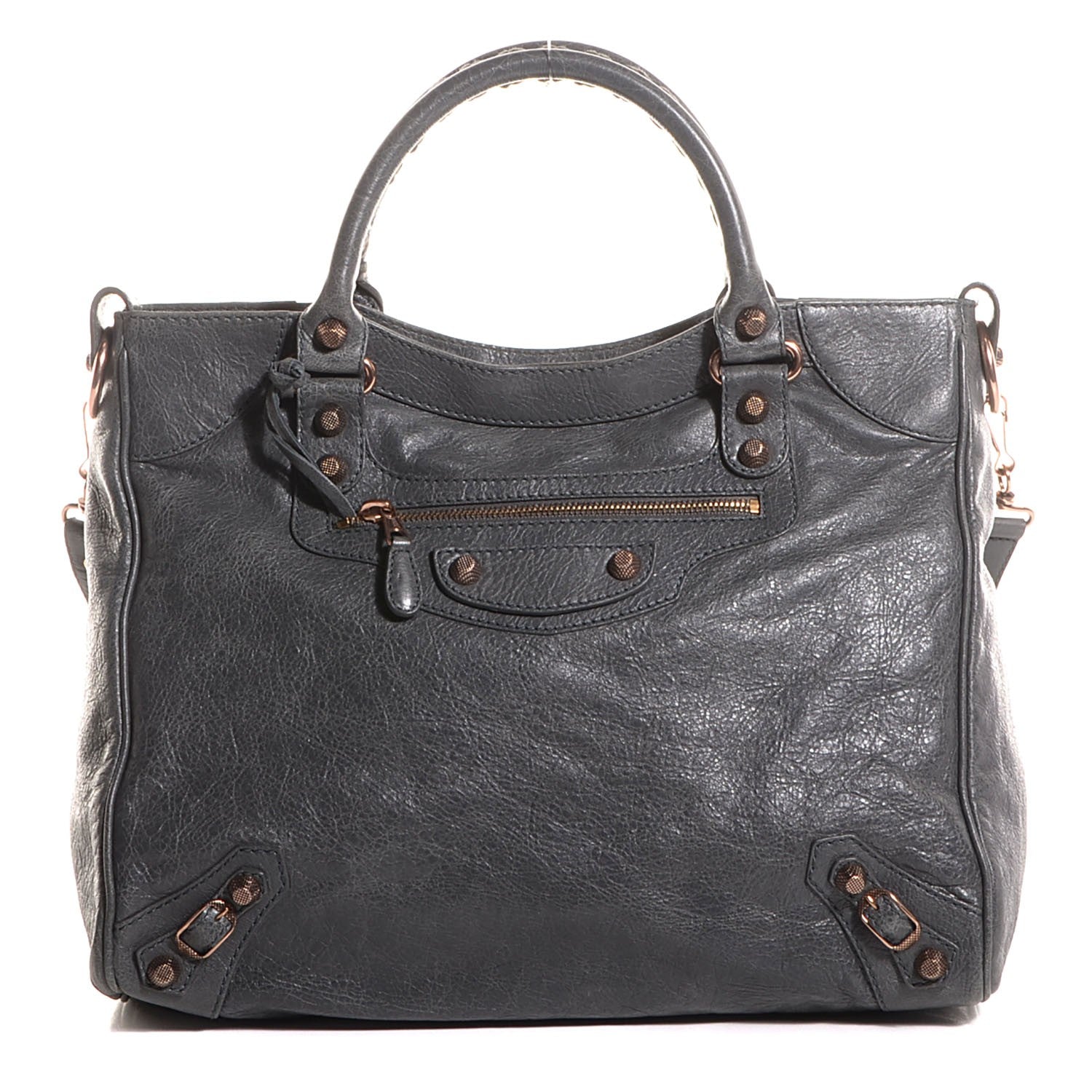 Balenciaga Agneau Giant 12 Rose Gold Hardware Velo Gris Tarmac 1 of 18