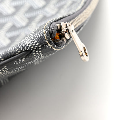 Goyard Goyardine Senat Pochette MM Grey 7 of 8
