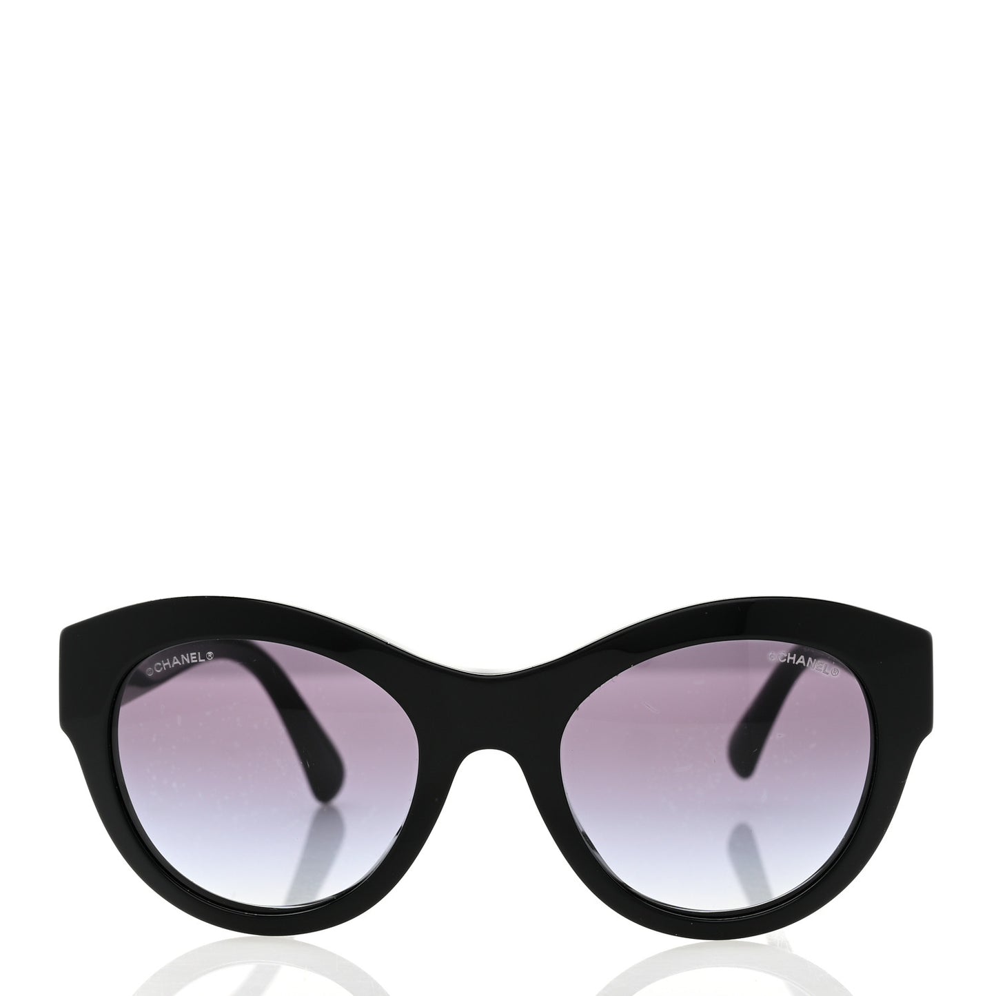 Acetate Butterfly Sunglasses 5371 Black