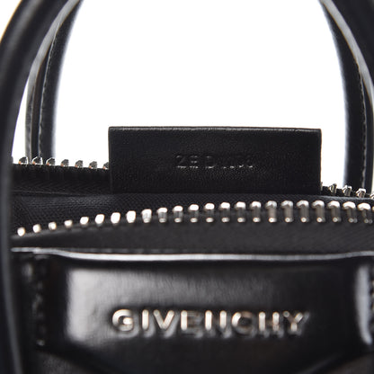 Givenchy Shiny Lord Calfskin Mini Antigona Black 7 of 11