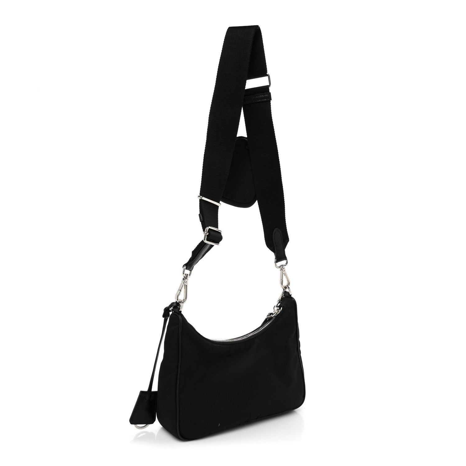 Prada Re-Nylon Saffiano Re-Edition 2005 Shoulder Bag Black 3 of 12