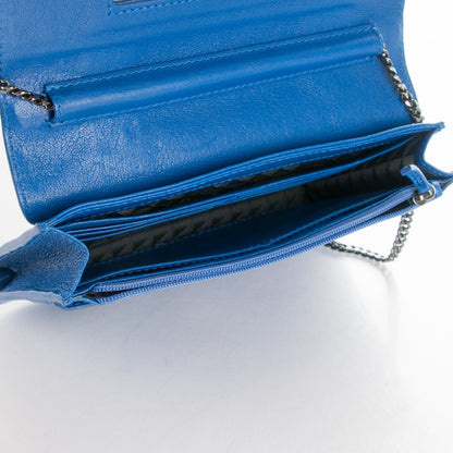 Proenza Schouler Lambskin Large PS1 Chain Wallet Royal Blue 5 of 7