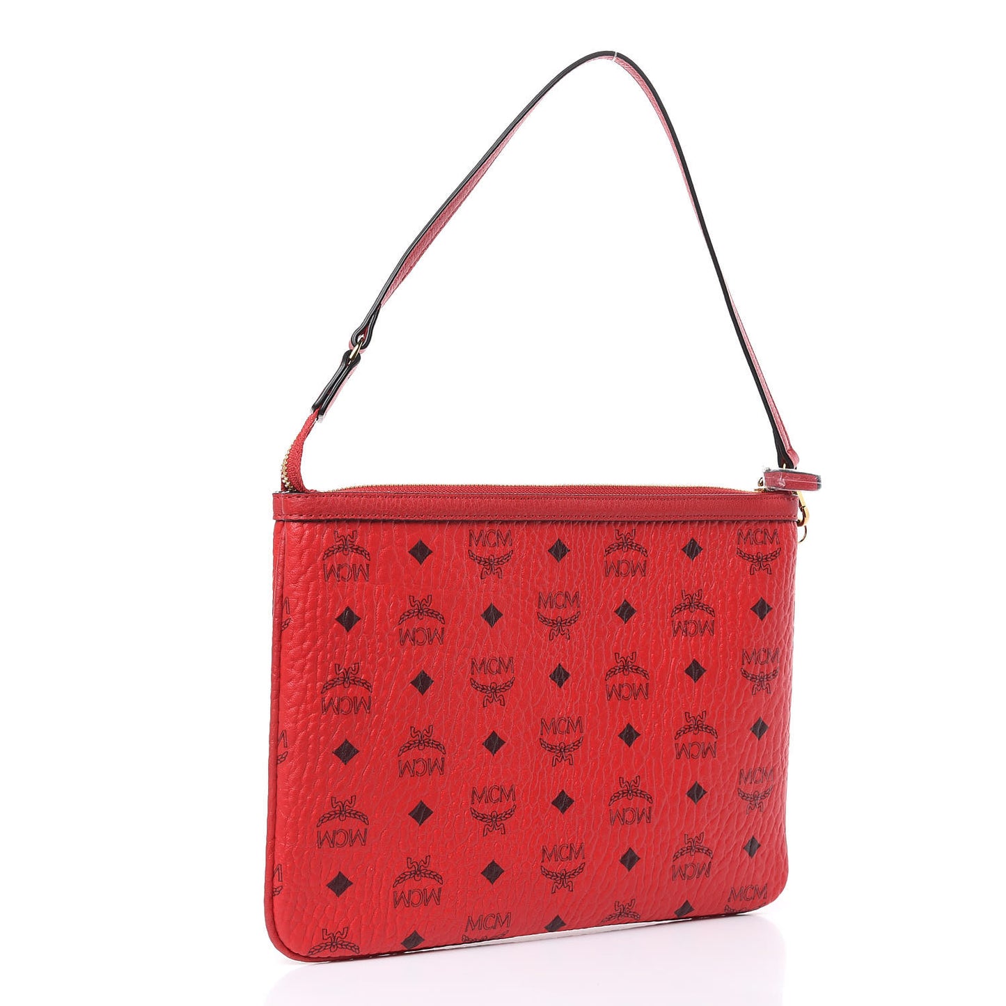 Visetos Liz Shopper Tote Pouch Ruby Red