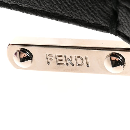 Fendi Fox Mink Rabbit Fur Kooky Monster Bag Bug Charm Tangerine Black 3 of 3