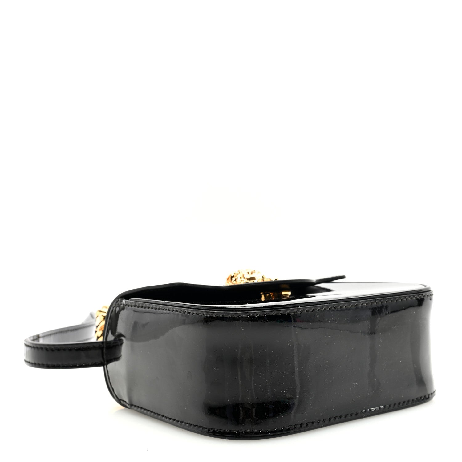 Versace Patent Mini La Medusa Bag Black 4 of 11