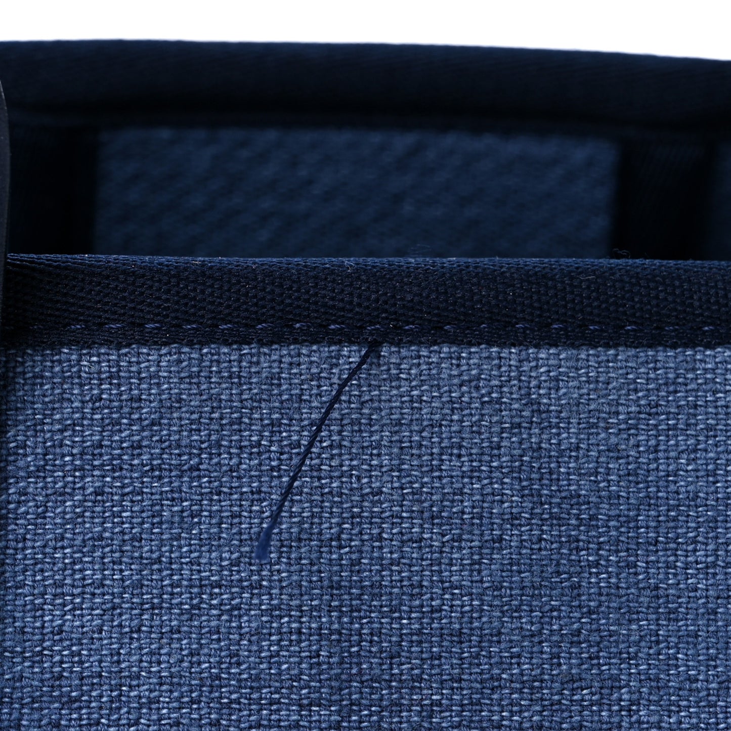 Canvas Medium Deauville Tote Blue