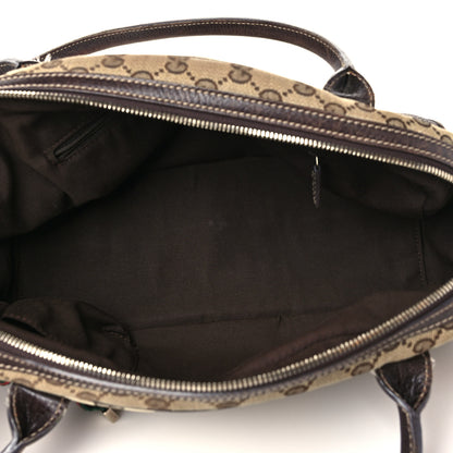Gucci Monogram Small Princy Satchel Dark Brown 5 of 11