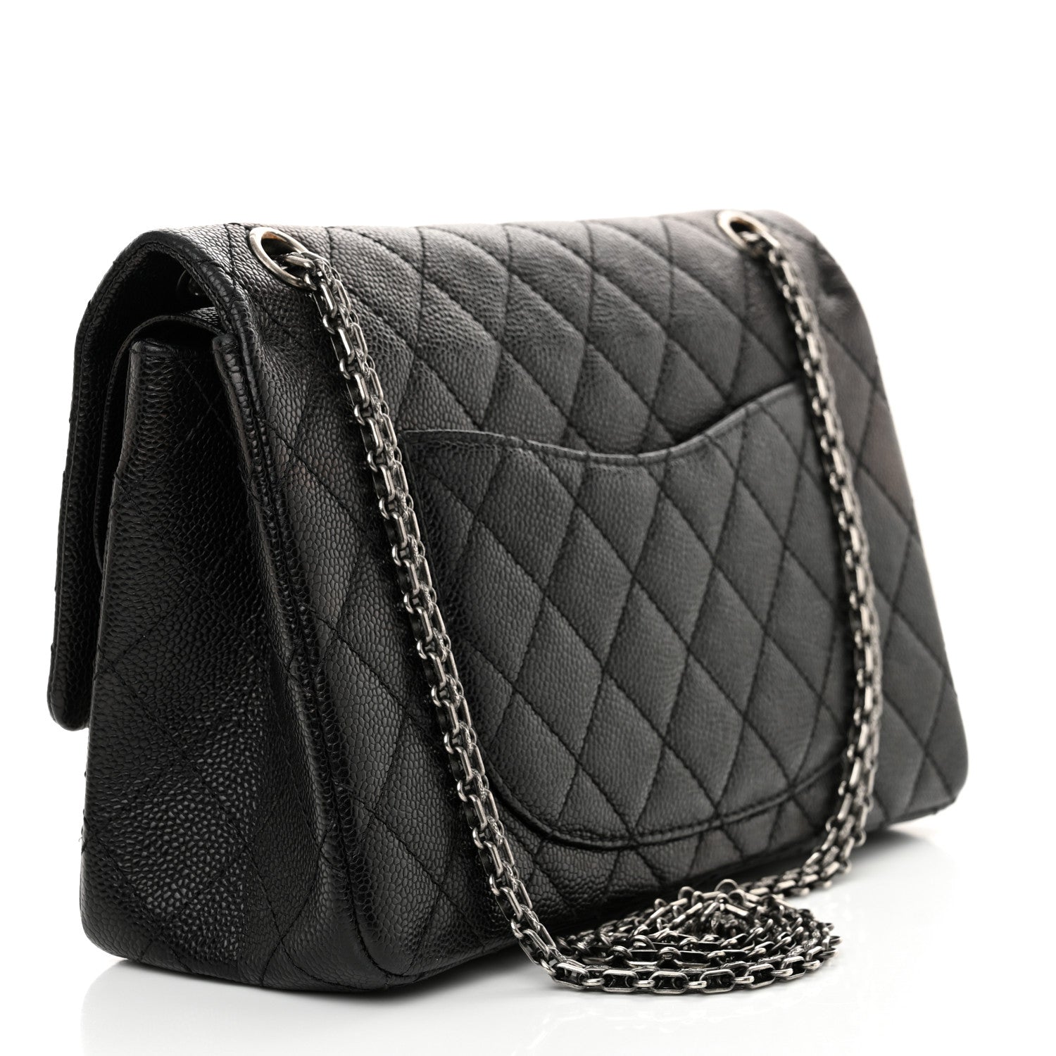 Chanel Caviar Quilted 2.55 Reissue 226 Flap Black 3 of 12