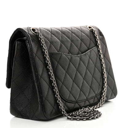 Chanel Caviar Quilted 2.55 Reissue 226 Flap Black 3 of 12