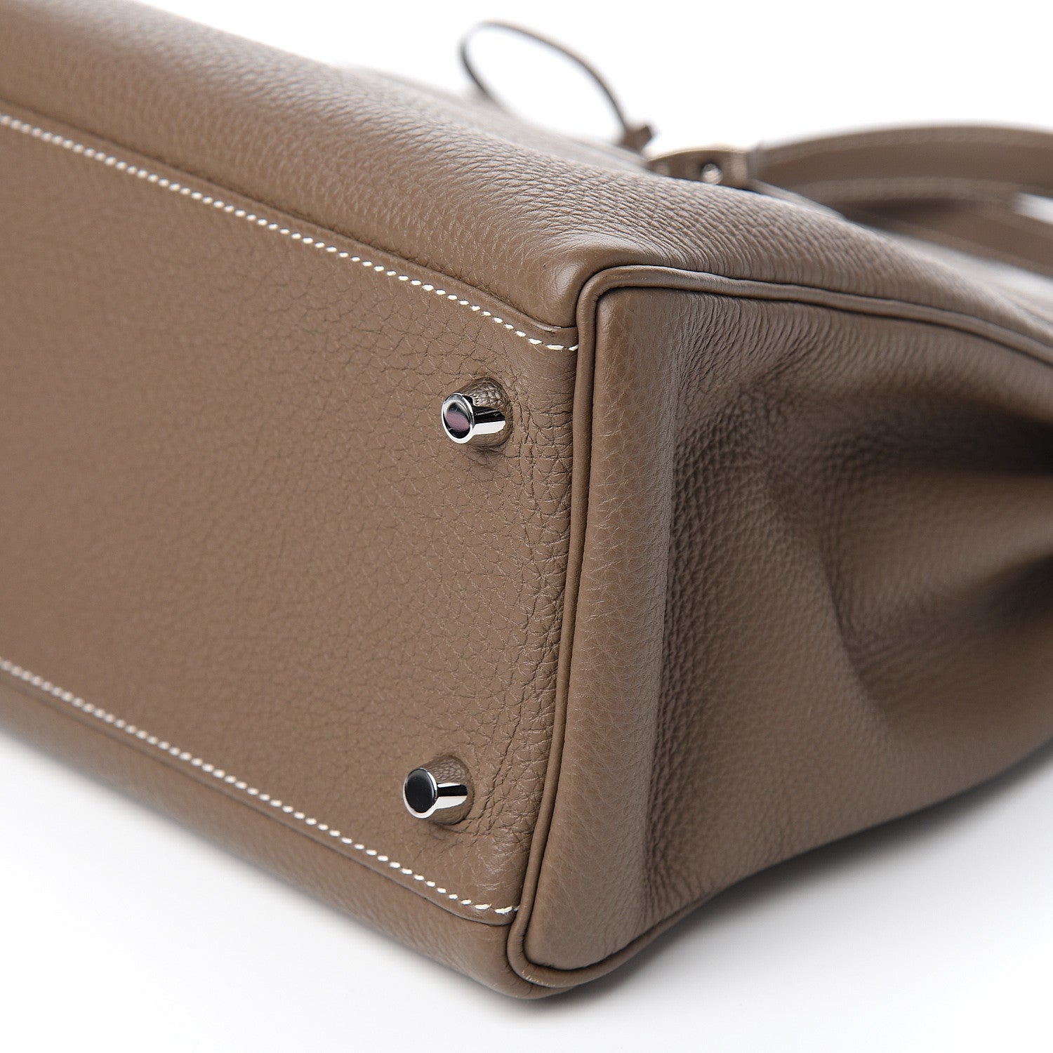 Hermes Togo Kelly Retourne 32 Etoupe 8 of 10